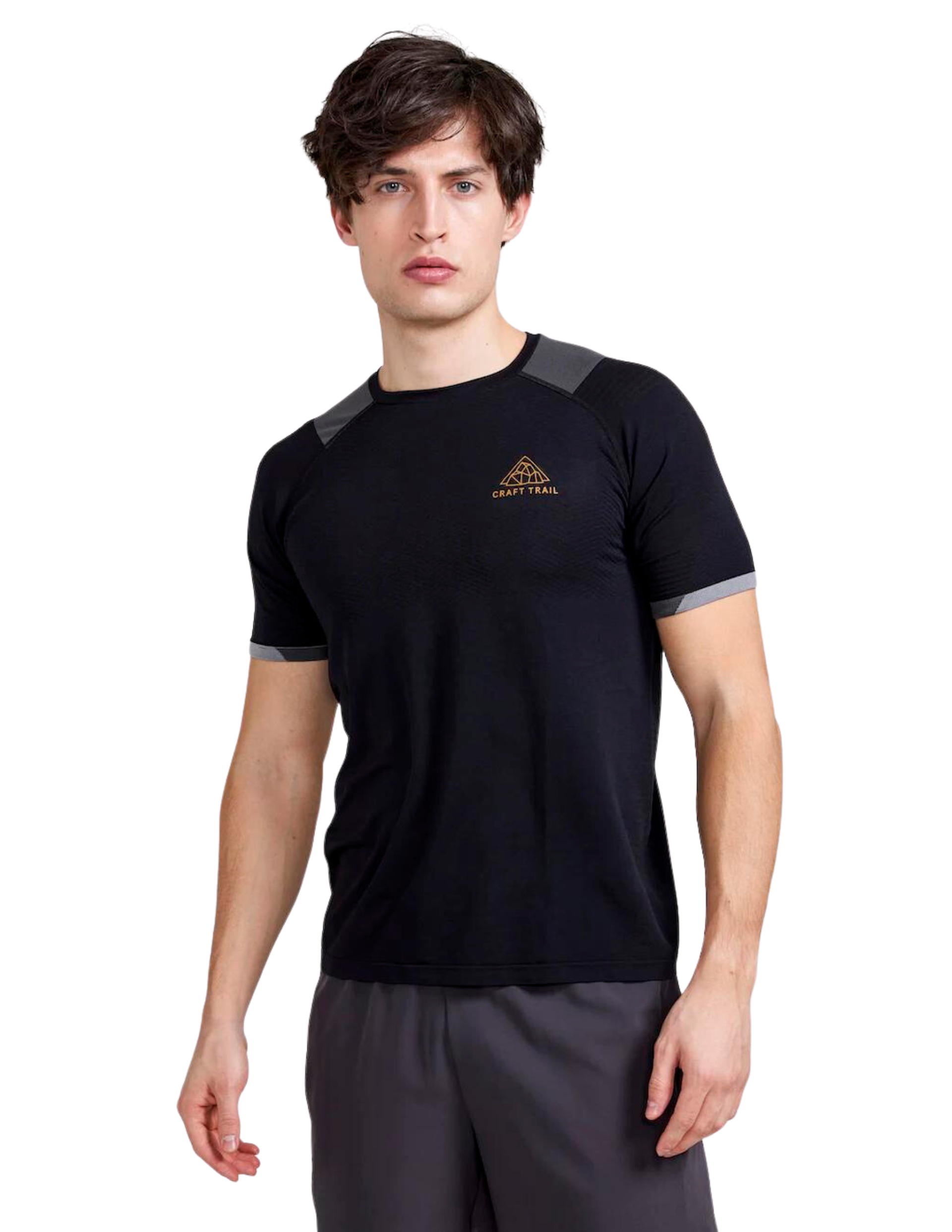 T-Shirt de Running Craft Pro Trail Fuseknit Manches Courtes Homme