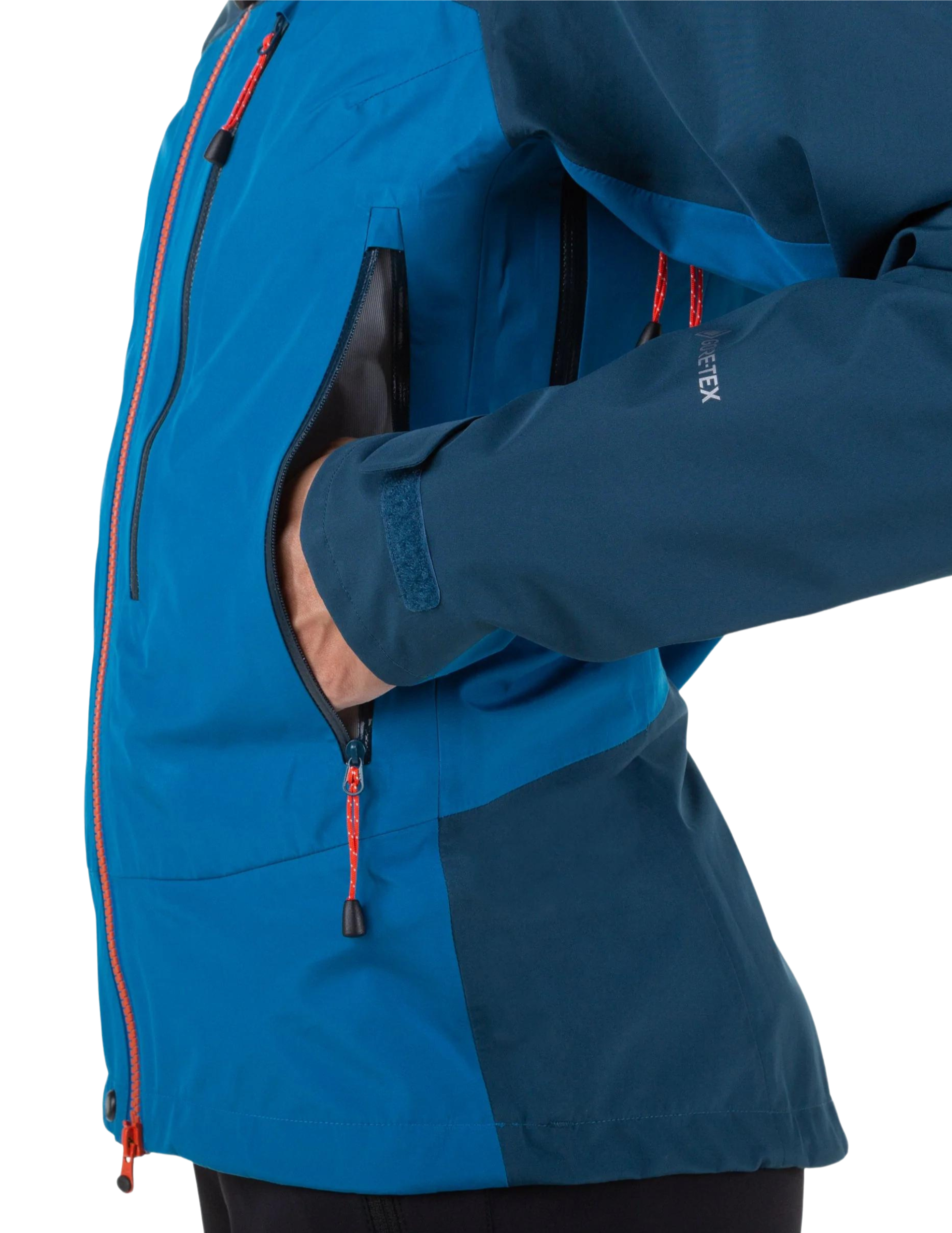Veste imperméable Mountain Equipment Makalu : 2 grandes poches avec zips YKK
