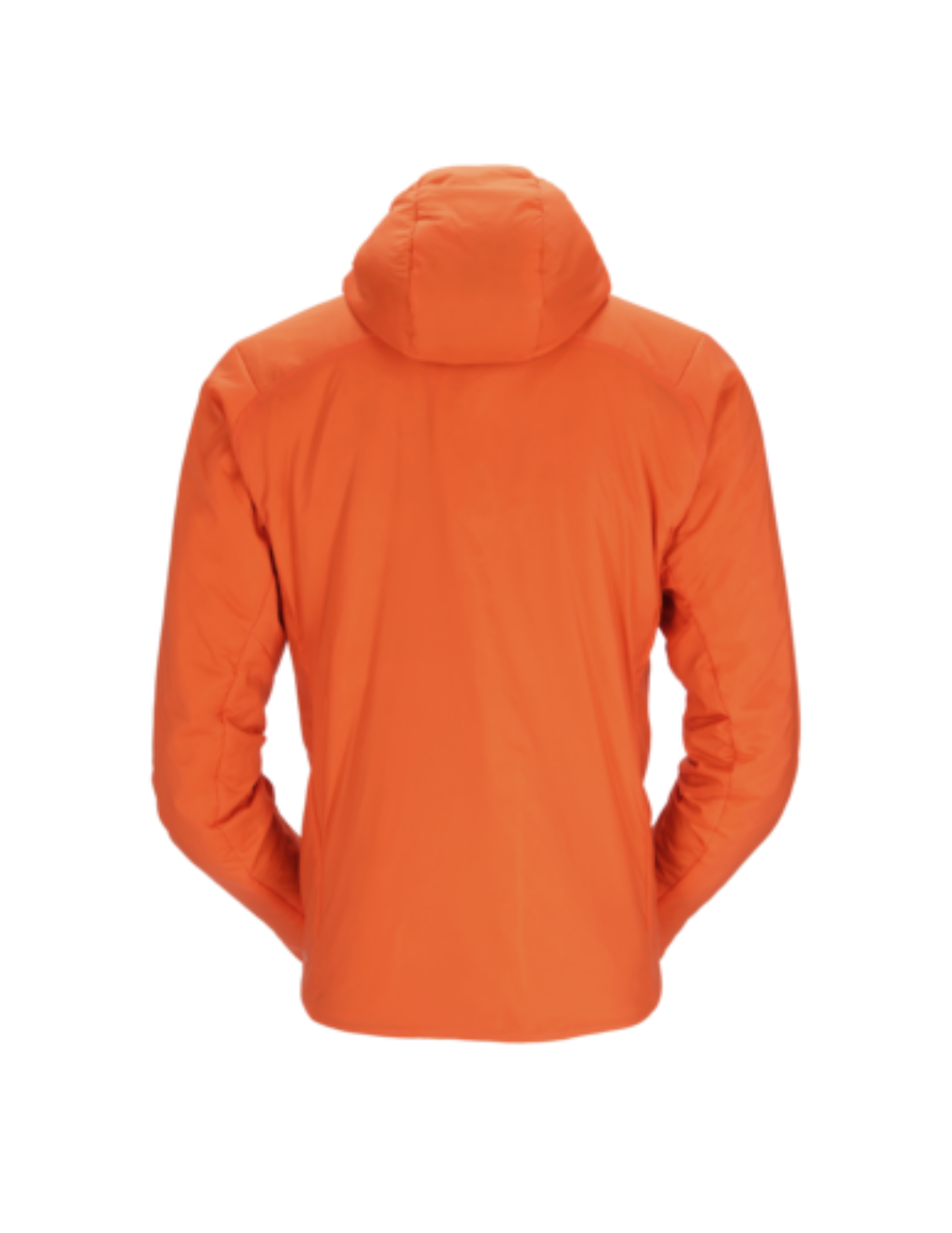 Veste de Randonnée pour homme Rab Xenair Alpine Light Orange, vue de dos
