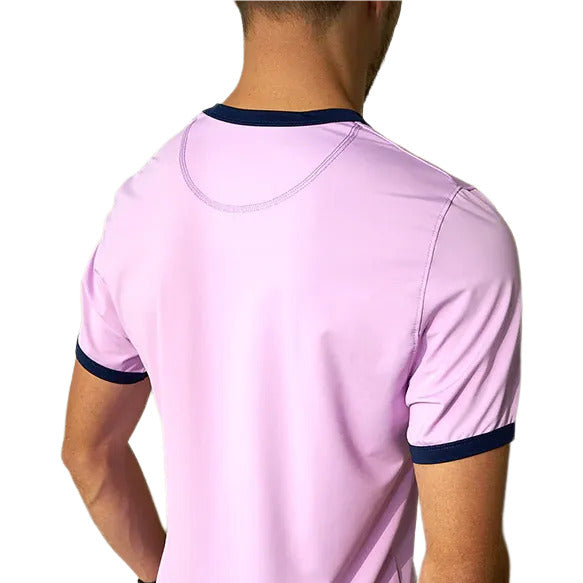 T-shirt de running pour hmme Bomolet L'Endurant, vue de dos, porté par un runner
